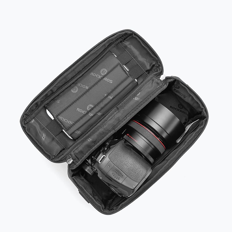 Geantă de bicicletă pentru ghidon Rockbros B27 Bike Front Bag black 4