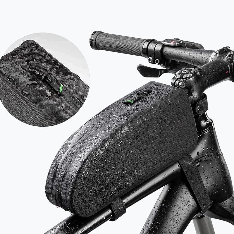 Geantă de bicicletă pentru cadru Rockbros AS-019-1 Bike Tube Bag L black 8