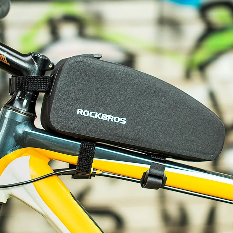 Geantă de bicicletă pentru cadru Rockbros AS-019-1 Bike Tube Bag L black 12