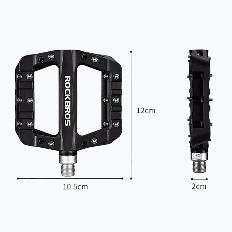 Pedale pentru biciletă Rockbros 2017-12C black 8