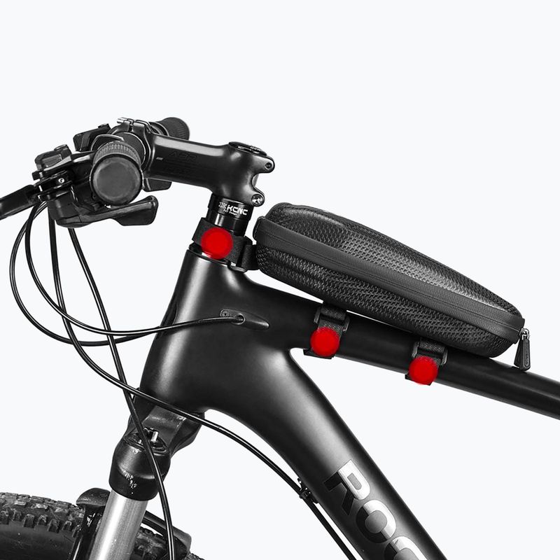 Geantă de bicicletă pentru cadru Rockbros B60 Bike Tube Bag M black 3