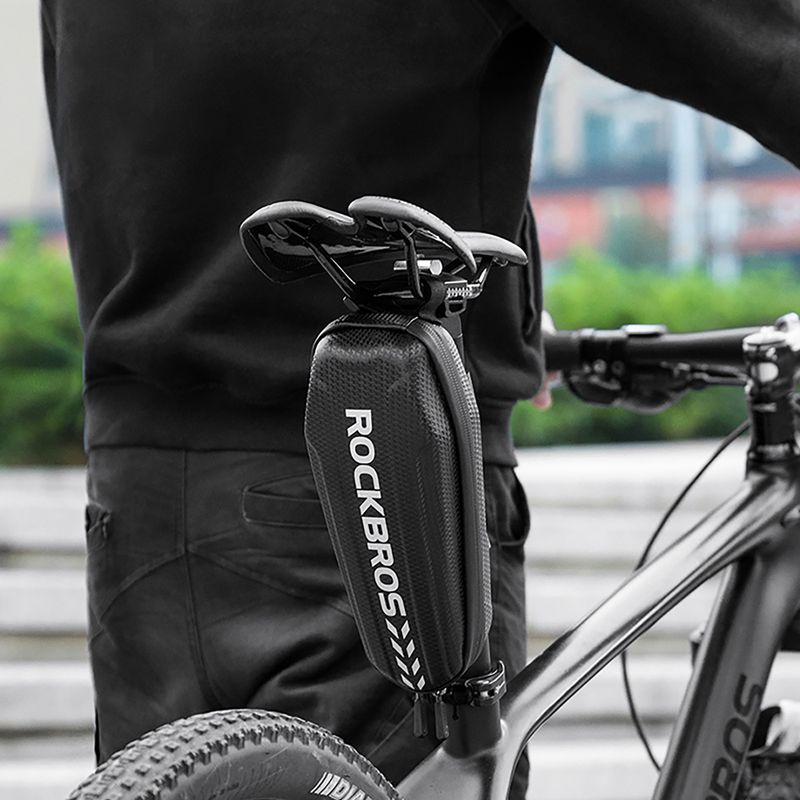 Geantă de bicicletă pentru cadru Rockbros B61 Bike Tube Bag L black 2