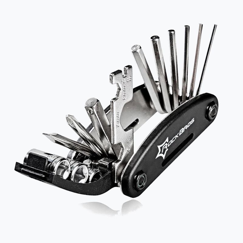 Cheie pentru bicicletă Rockbros GJ1601 Repair Tool 16in1 black/silver 3