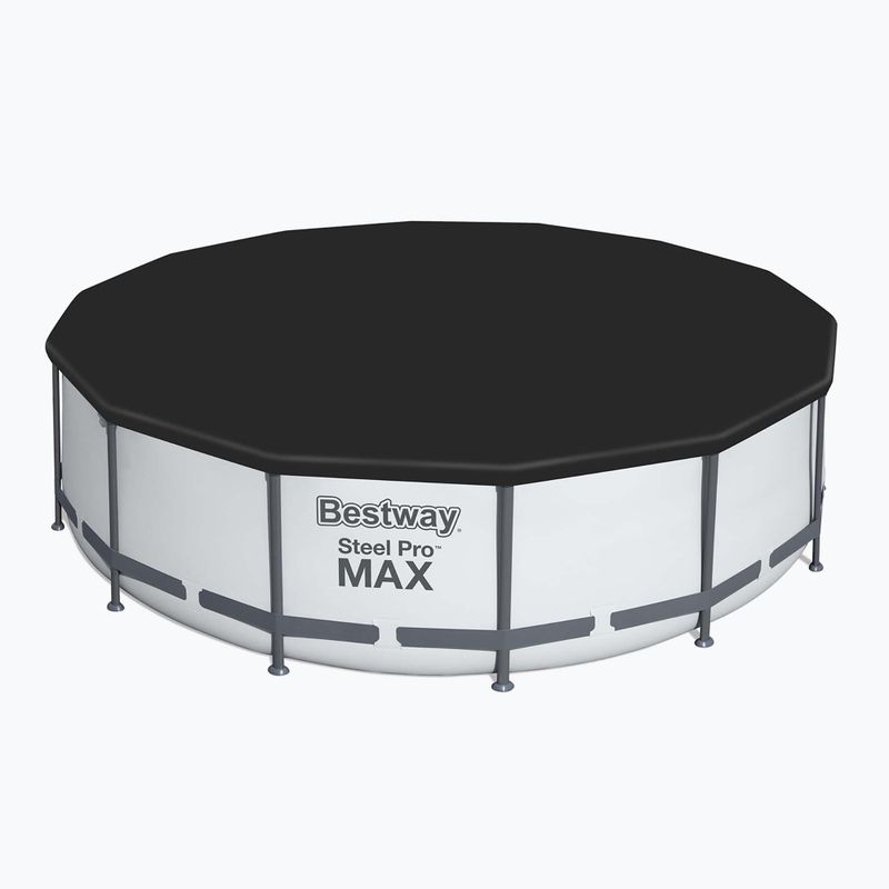 Piscină de exterior Bestway Steel Pro Max Pool Set 5612Z 488 x 122 cm gri 3
