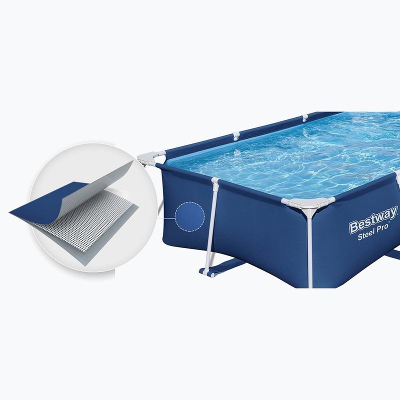 Piscină de exterior Bestway Steel Pro Pool 259 cm albastră 3
