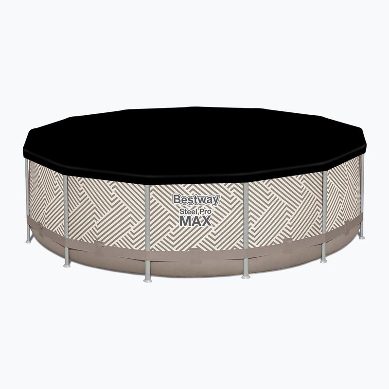 Piscină de exterior Bestway Steel Pro Max Pool Set 396 x 107 cm bej 5