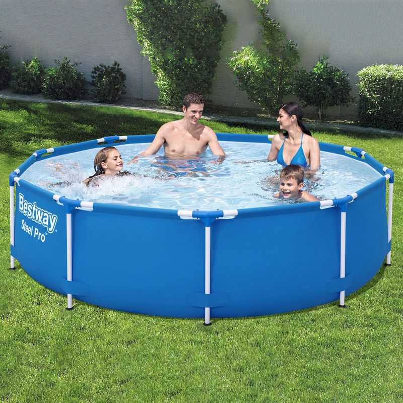 Bestway Steel Pro rotund pentru piscină albastru 56679 5