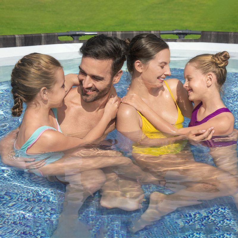 Bestway Steel Pro Max Round Pool Gri 5614X 4