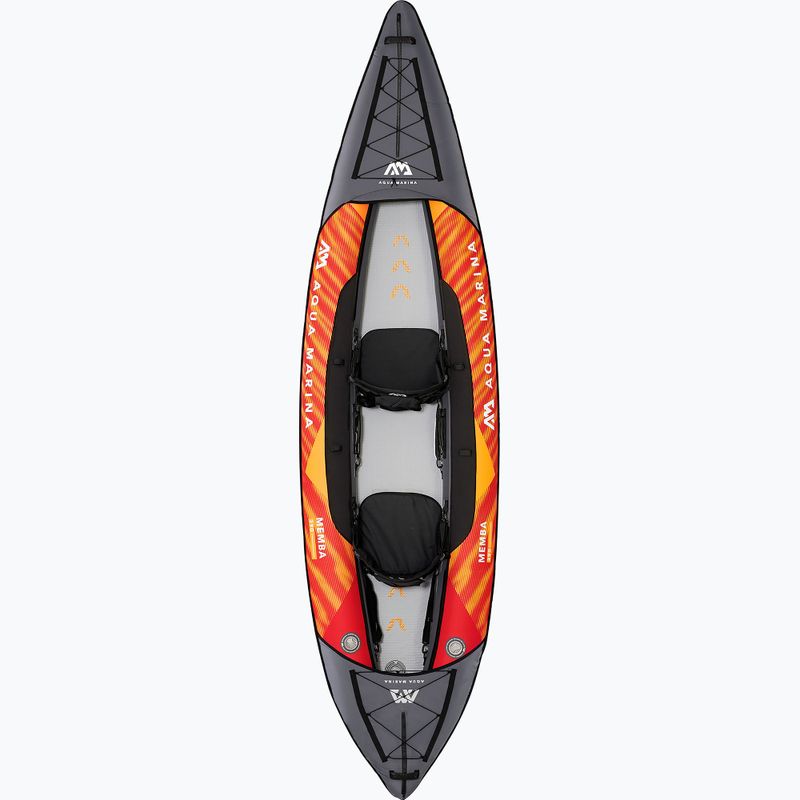 AquaMarina Touring Kayak 2 persoane caiac gonflabil 12'10' portocaliu Memba-390 2