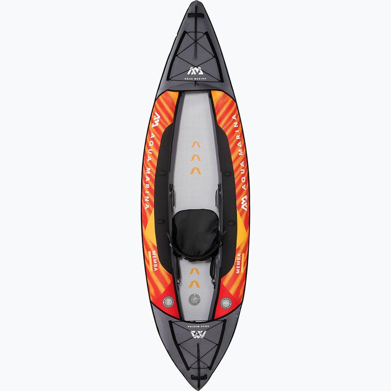 AquaMarina Touring Kayak Orange Memba-330 caiac gonflabil pentru 1 persoană 2