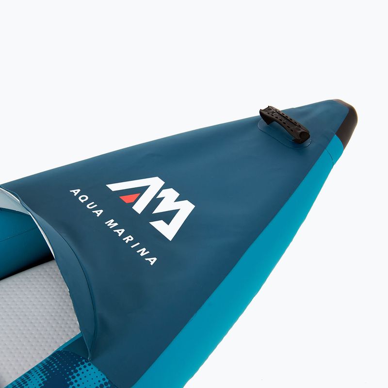 Caiac gonflabil 2 persoane 13'6″ AquaMarina Versatile/ Whitewater Kayak albastru Steam-412 3