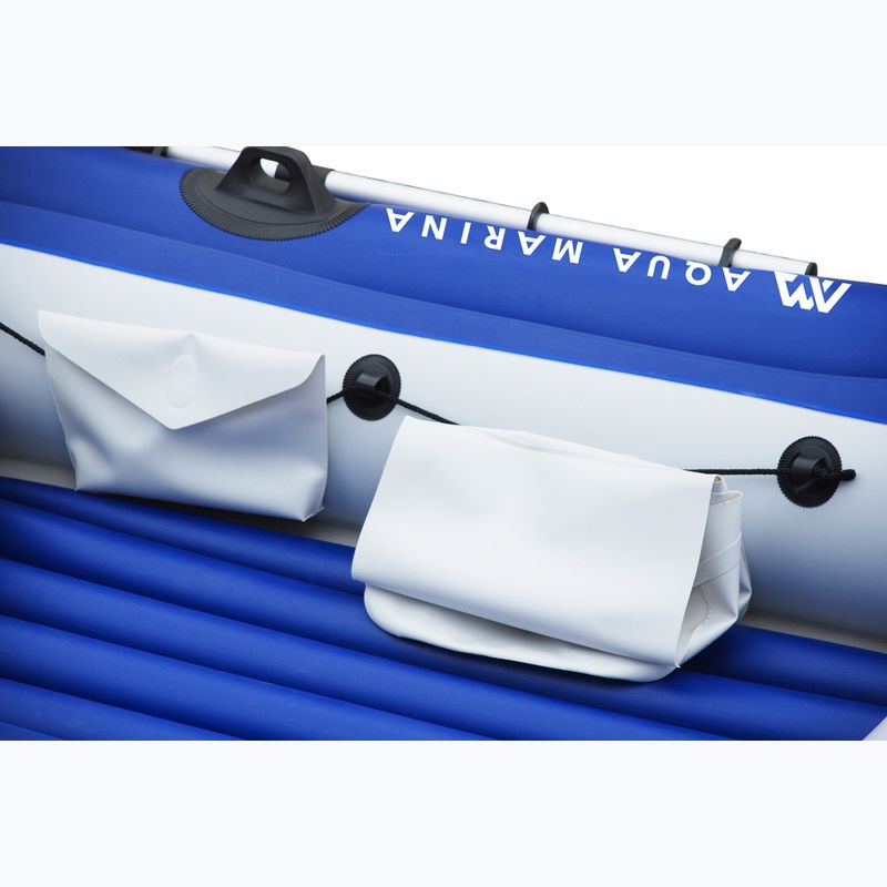 Barcă 3-persoane cu motor Aqua Marina Wildriver blue 2