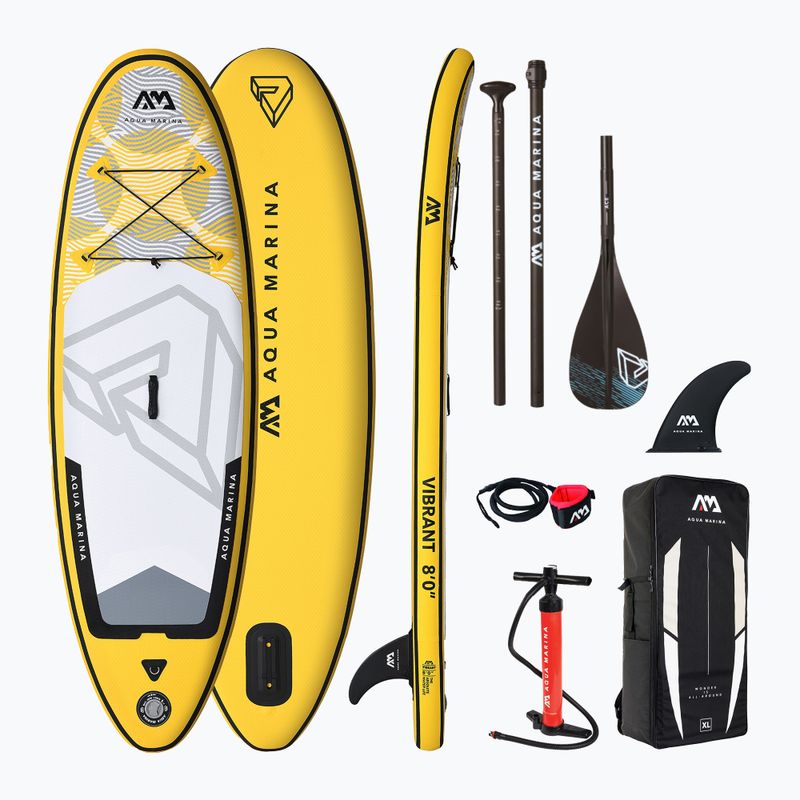 Aqua Marina Vibrant Youth 8'0" galben SUP bord BT-19VIP
