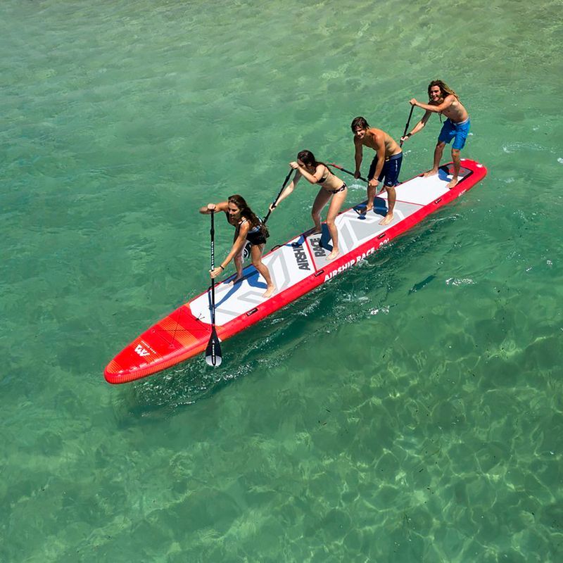 Placă SUP Aqua Marina Airship Race - Team iSUP, 6.7m/20cm roșie BT-20AS 14