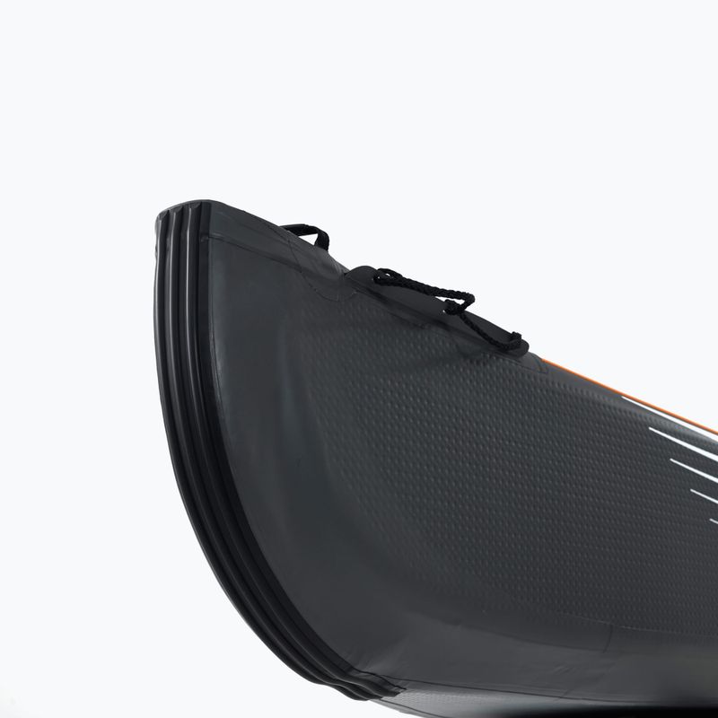 Caiac gonflabil de înaltă presiune 1 persoană 12'4 'AquaMarina Tomahawk gri Air-K 375 4