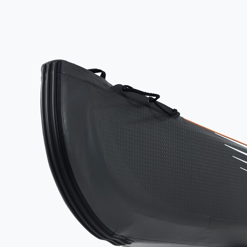 2 persoane de înaltă presiune de înaltă presiune caiac gonflabile 14'5 'AquaMarina Tomahawk gri Air-K 440 3