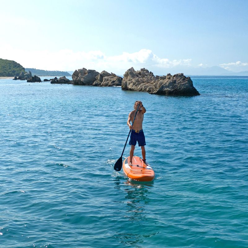 Placă SUP Aqua Marina Fusion - All-Around iSUP, 3.3m/15cm, cu vâslă și lesă de siguranță portocalie BT-21FUP 14
