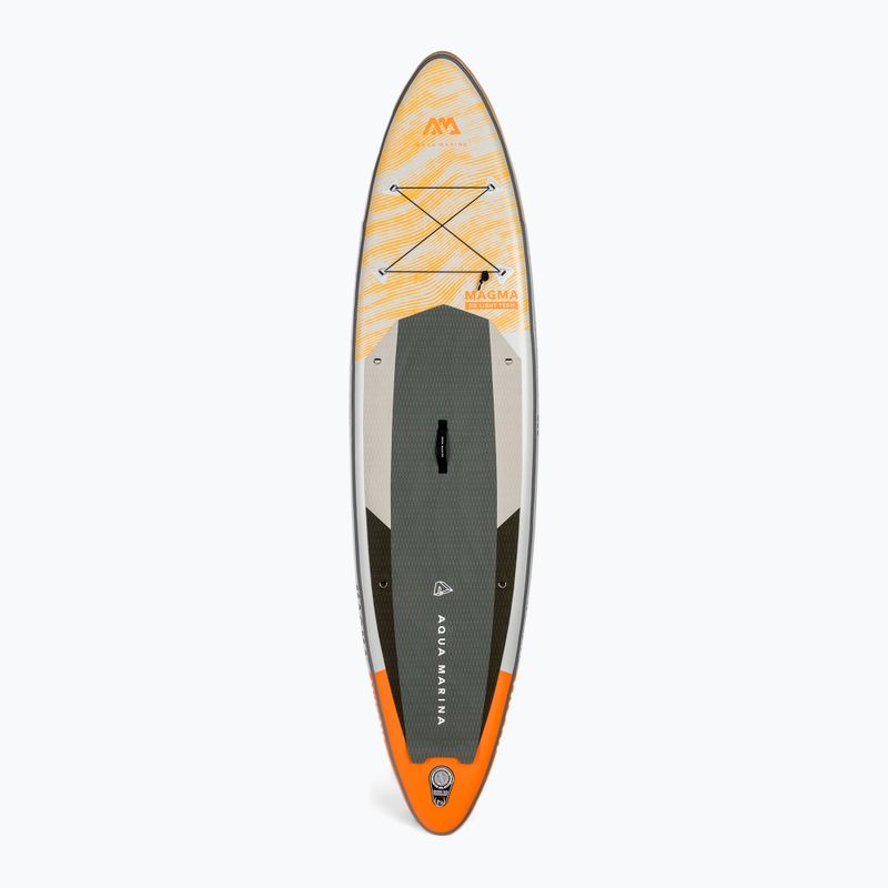 Placă SUP Aqua Marina Magma - Advanced All-Around iSUP, 3.4m/15cm, cu vâslă și lesă de siguranță portocalie BT-21MAP 3