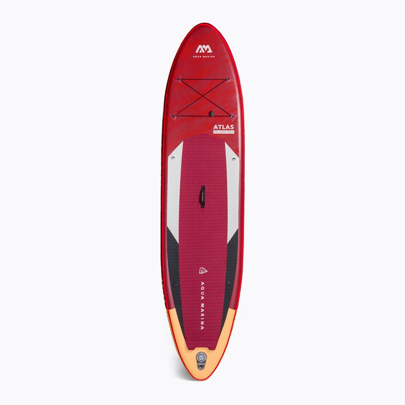 Placă SUP Aqua Marina Atlas - Advanced All-Around iSUP, 3.66m/15cm, roșie BT-21ATP 3