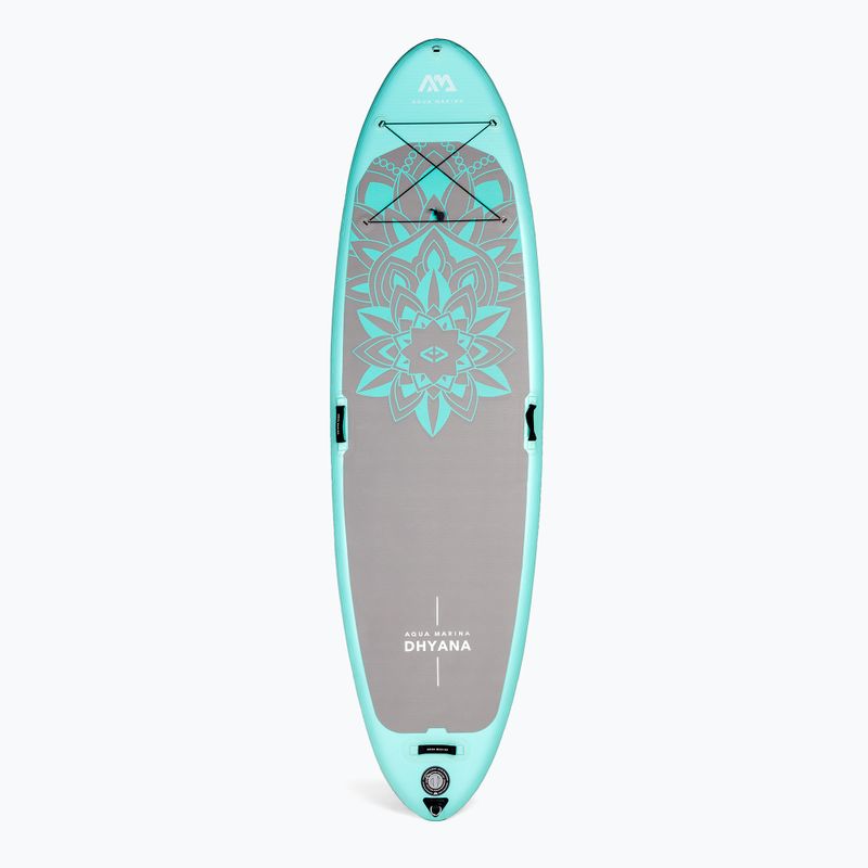 Placă SUP Aqua Marina Dhyana - Yoga iSUP, 3.36m/15cm, cu vâslă și lesă de siguranță gri BT-21DHP 3