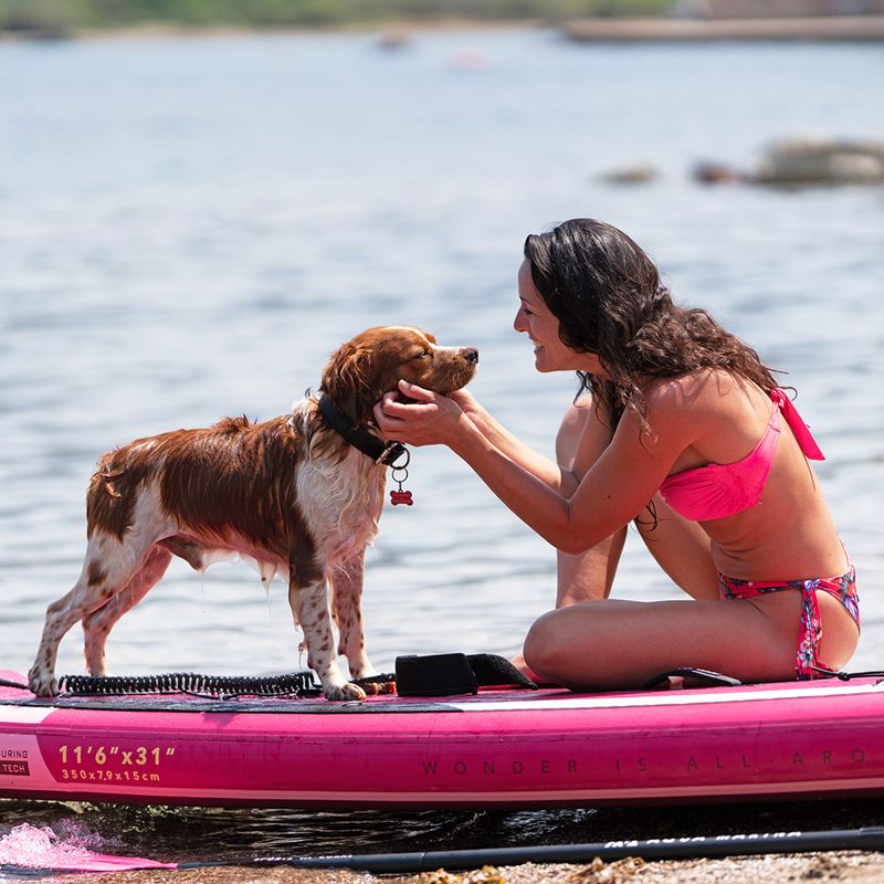 Placă SUP Aqua Marina Marina Coral Touring - Touring iSUP, 3.5m/15cm, cu vâslă și leash roză BT-22CTP 11