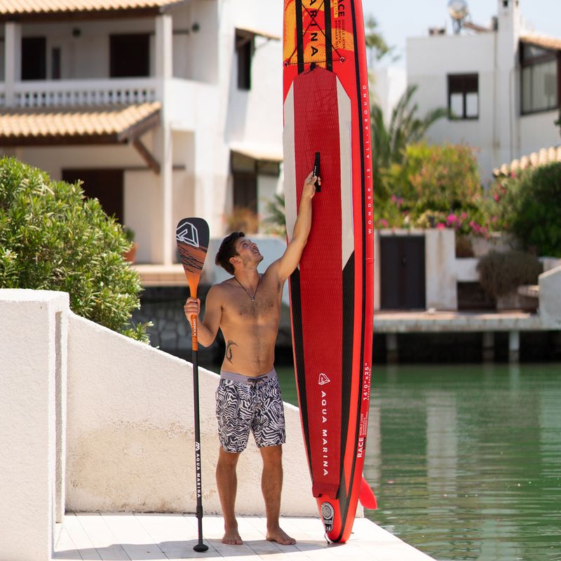 Placă SUP Aqua Marina Race Elite - Racing iSUP, 4.27m/15cm roșie BT-22RE 14