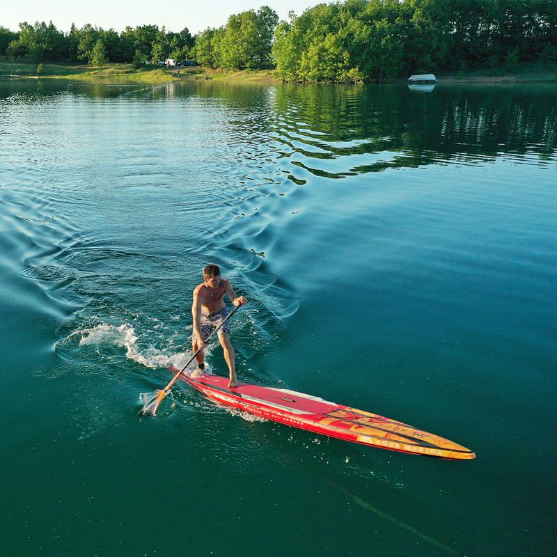 Placă SUP Aqua Marina Race Elite - Racing iSUP, 4.27m/15cm roșie BT-22RE 22