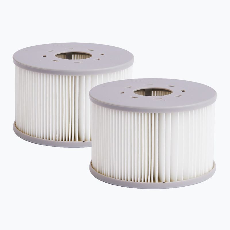 Bazin cu hidromasaj pentru 6-persoane MSpa Comfort Bergen gri antracit 9