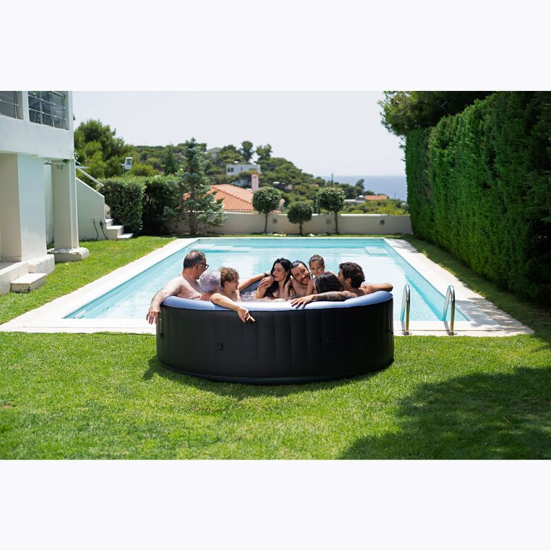 Jacuzzi pentru 8-persoane MSpa Comfort Bergen  gri antracit 14