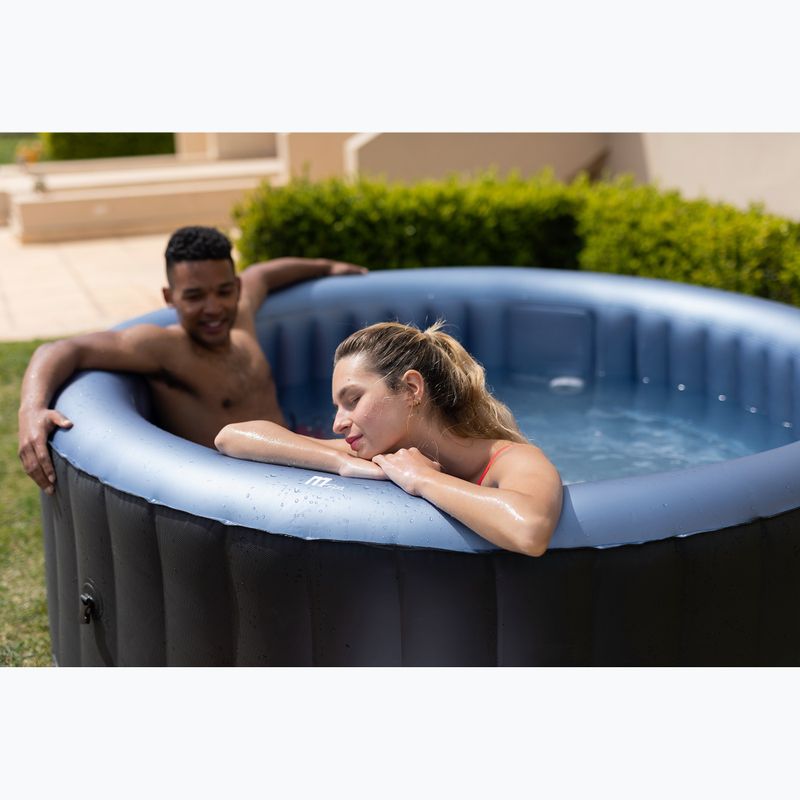 Jacuzzi pentru 8-persoane MSpa Comfort Bergen  gri antracit 17