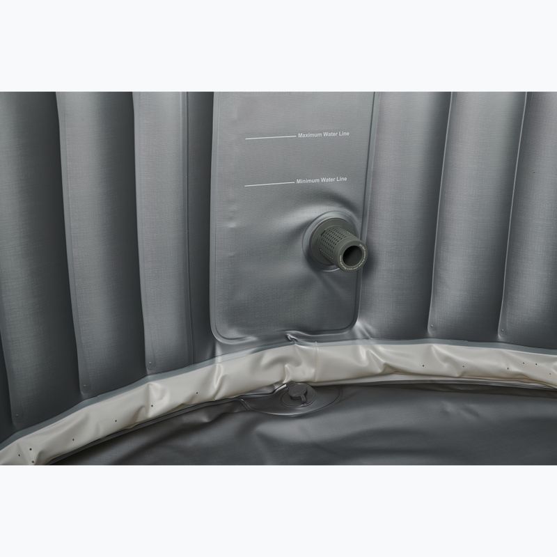 Bazin cu hidromasaj pentru 6-persoane MSpa Comfort Starry gri antracit 9