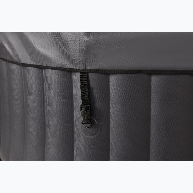 Bazin cu hidromasaj pentru 8-persoane MSpa Urban Rimba Max grafit 4
