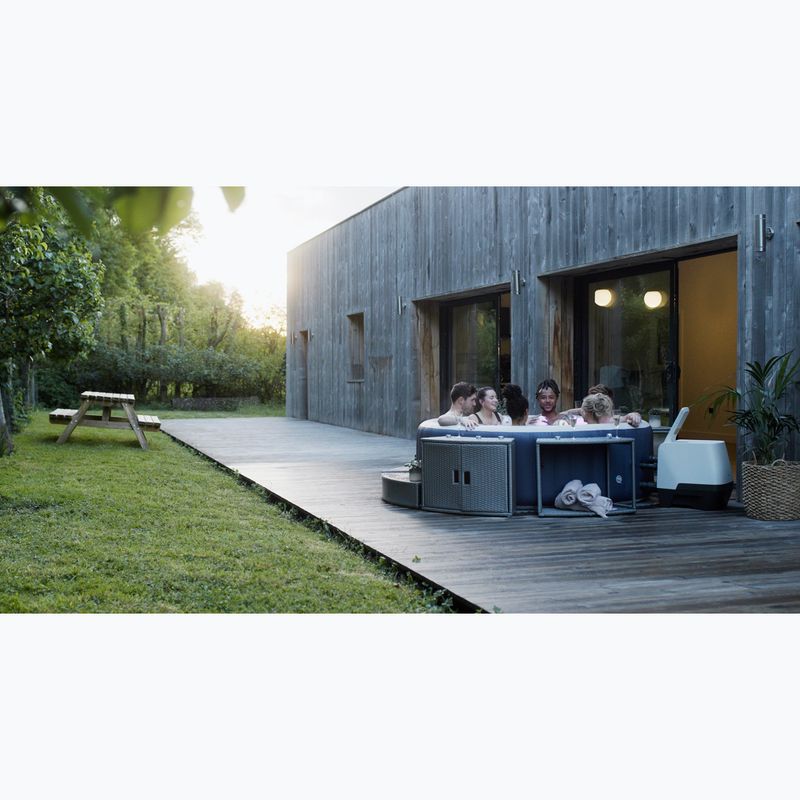 Bazin cu hidromasaj pentru 6-persoane MSpa Muse Jet Indigo 17