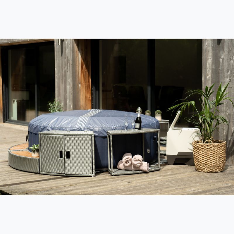 Bazin cu hidromasaj pentru 6-persoane MSpa Muse Jet Indigo 23