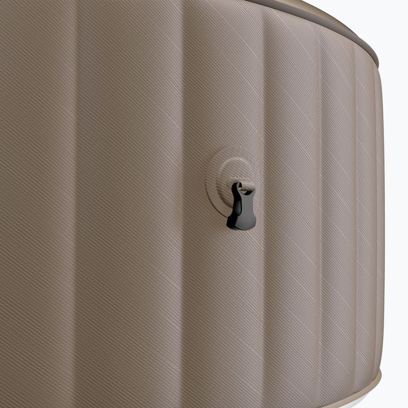 Bazin cu hidromasaj pentru 8-persoane MSpa Urban Bristol Max mokka 6