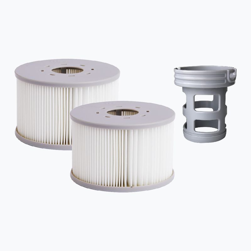 Bazin cu hidromasaj pentru 8-persoane MSpa Urban Bristol Max mokka 13