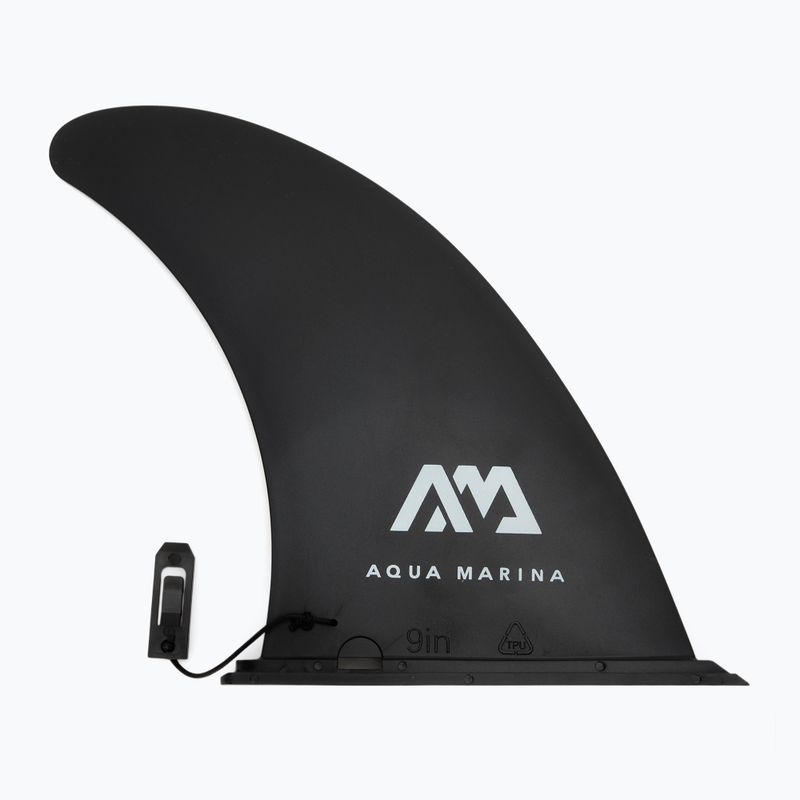 Aqua Marina SUP SUP Board Fin 9 'Large Center Fin pentru iSUP în apă albă negru B0302953 2