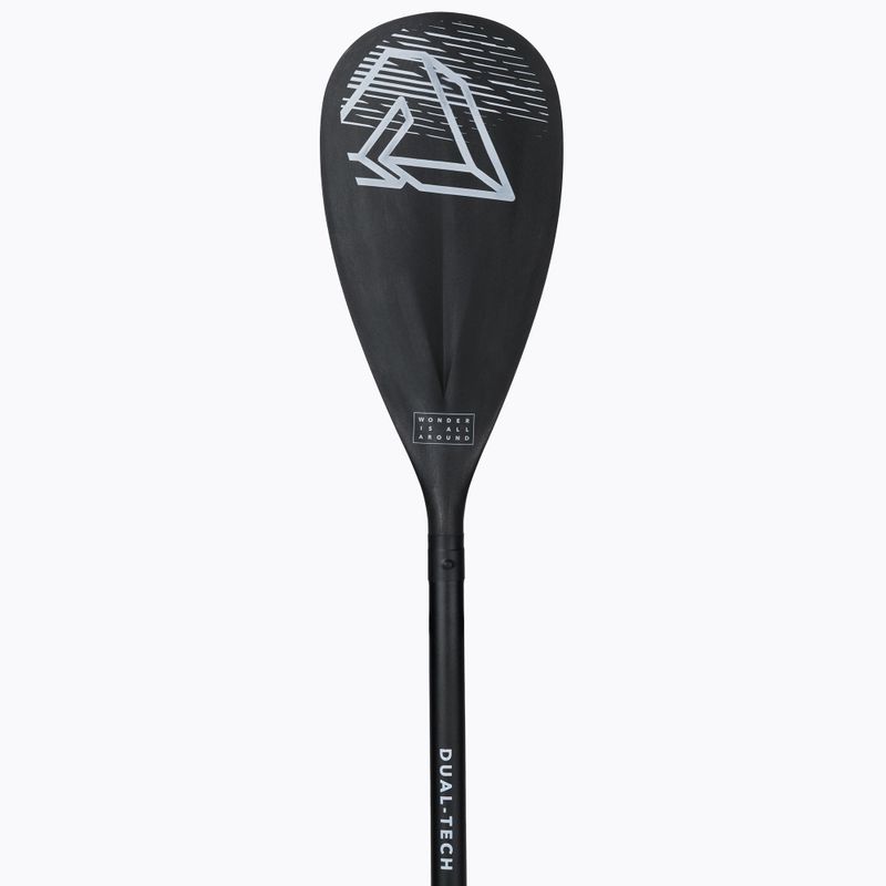 Vâsle Aqua Marina DUAL-TECH DUAL-TECH 2-in-1 reglabil din aluminiu iSUP & Kayak Paddle (3-4 secțiuni) negre B0303011 4