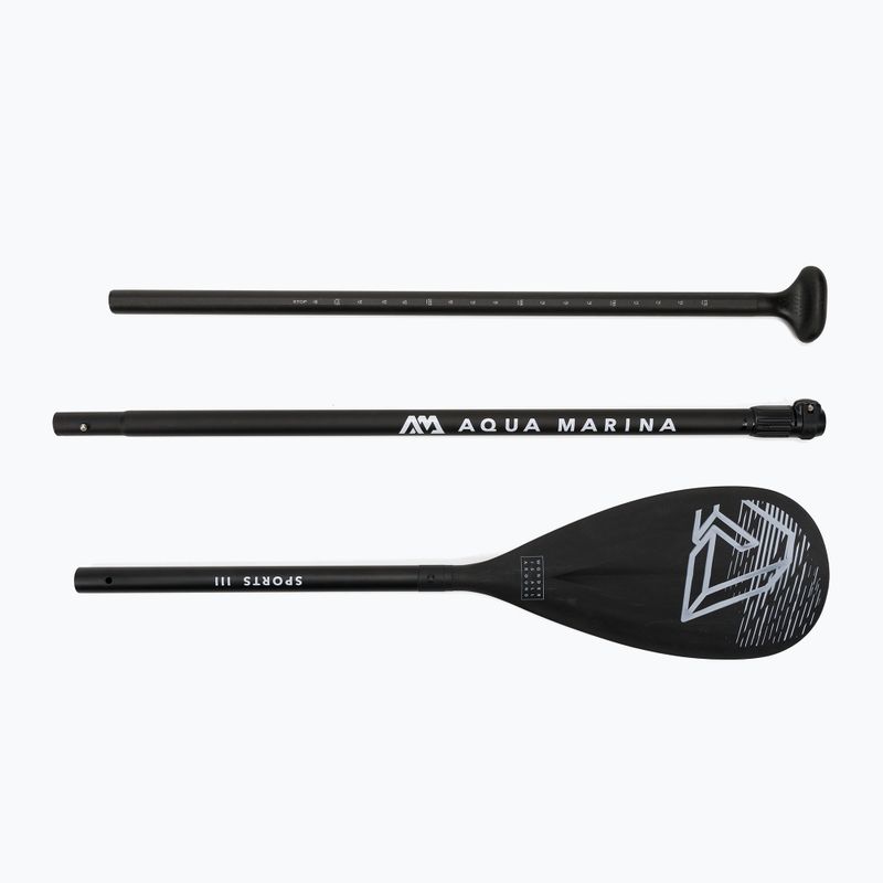 Vâsle SUP Aqua Marina SPORTS III reglabil negre B0303012 5