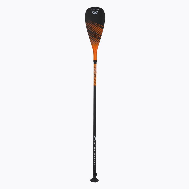 Vâsle SUP Aqua Marina CARBON X negre-portocalii B0303016 3