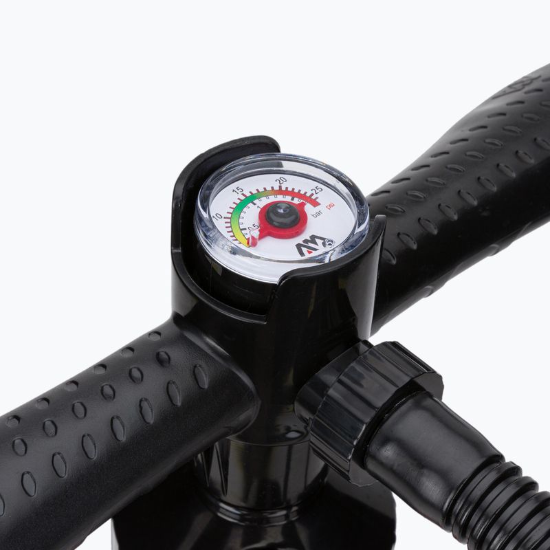 Aqua Marina LIQUID AIR V1 Pompă manuală de înaltă presiune cu dublă acțiune cu manometru roșu B0303019 3