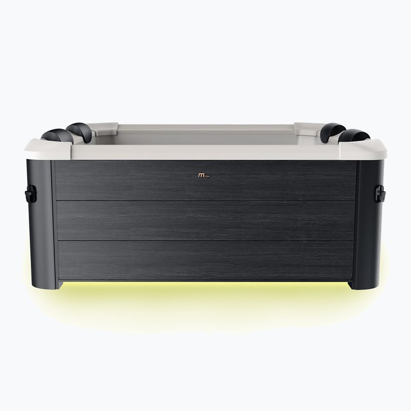 Bazin cu hidromasaj pentru 6-persoane MSpa Frame Oslo gri răcoros 4