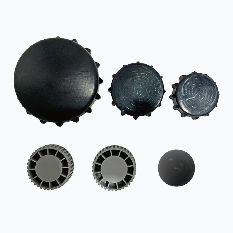 Bazin cu hidromasaj pentru 6-persoane MSpa Frame Oslo gri răcoros 14