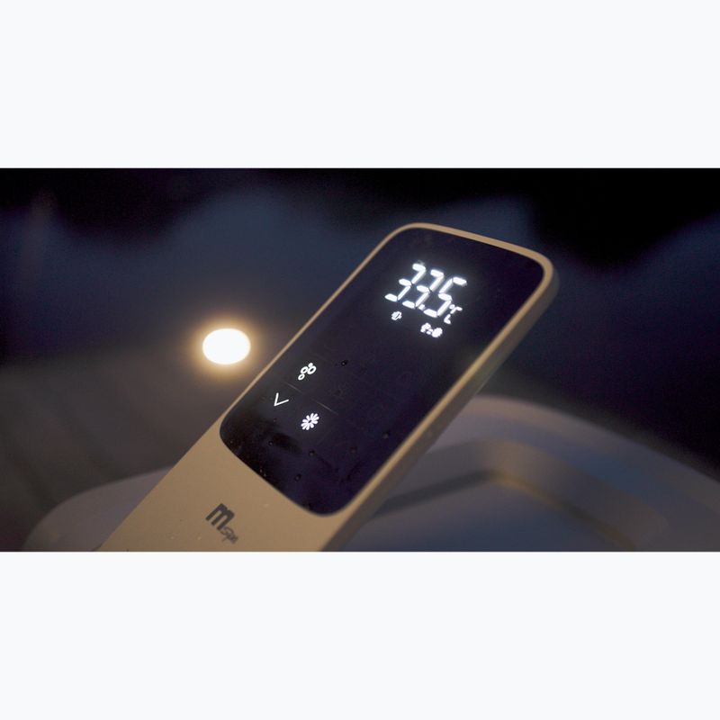 Bazin cu hidromasaj pentru 6-persoane MSpa Frame Oslo gri răcoros 30