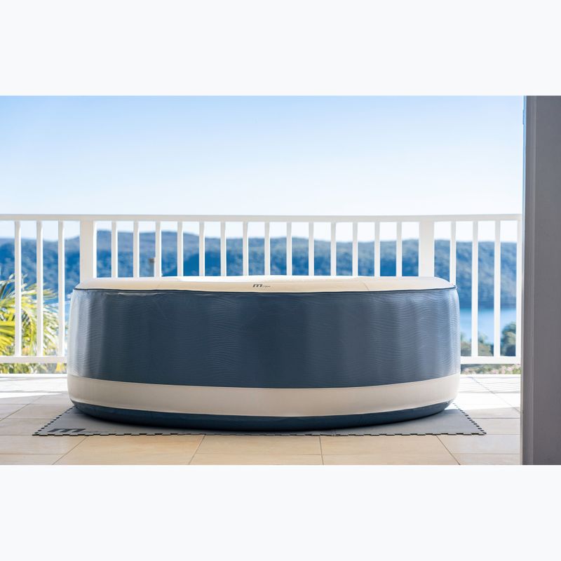 Bazin cu hidromasaj pentru 6-persoane MSpa Premium Vento vanilie 21