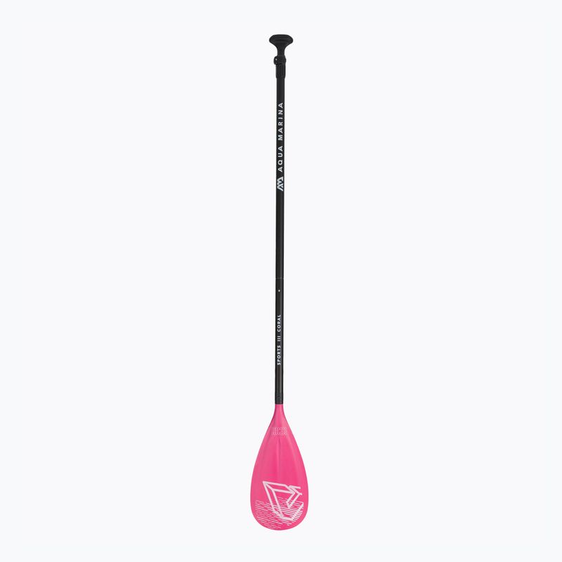 Vâsle SUP Aqua Marina SPORTS III CORAL negre-roz B0303624
