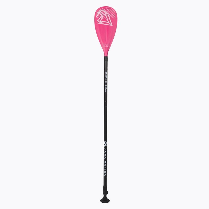 Vâsle SUP Aqua Marina SPORTS III CORAL negre-roz B0303624 2