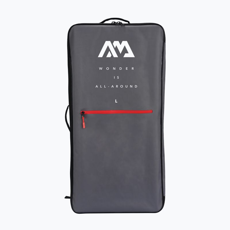 Rucsac pentru placă SUP Aqua Marina Zip L 117 l grey