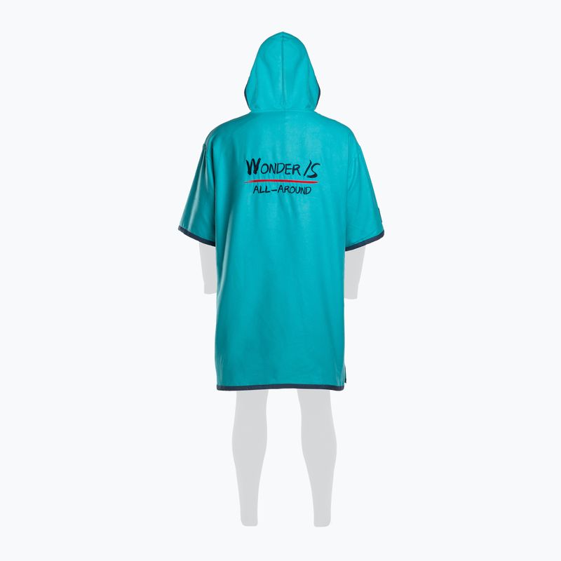 Poncho albastru Aqua Marina Micro-Fabric albastru B0303946 3