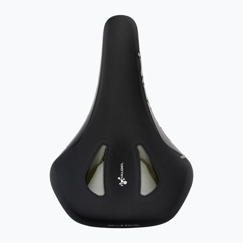 Șa de bicicletă cu gel pentru bărbați Selle Royal Lookin Basic Moderate 60st. negru A237HR0A08014 3